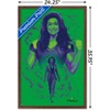 Trends International Marvel She-Hulk: Attorney At Law - Pose Framed Wall Poster Prints - 3 of 4