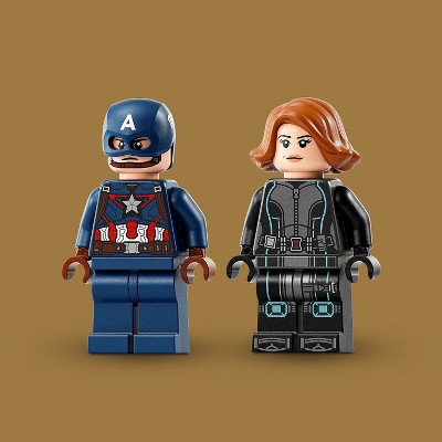 LEGO Marvel Black Widow &#38; Captain America Motorcycles Playset 76260_2