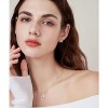 Women Girls Initial Letter Necklaces,Initial Baseball Number Birthstone Necklace Jewelry Gifts for Women - 4 of 4