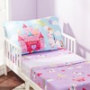 Everyday Kids 2-Pack Unicorn Pillowcases – Standard Size 20x26, Soft Microfiber, Breathable, Fits Toddler, Twin & Full Beds, for Girls - 3 of 4