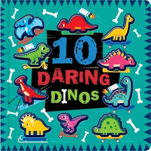 10 Daring Dinos - by  Cara Jenkins (Board Book) - 1 of 1