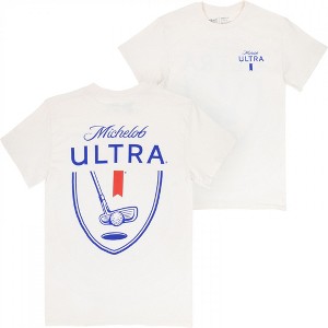 Mens Michelob Ultra Golf Putter Front and Back Print T-Shirt - 1 of 4
