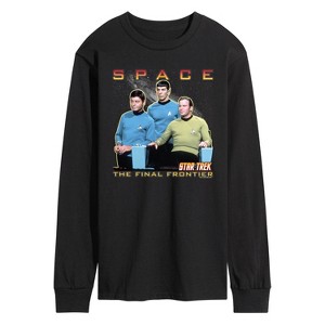 Men's - Star Trek - Final Frontier Long Sleeve Graphic T-Shirt - 1 of 4
