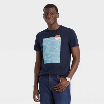 Men's Printed Short Sleeve T-Shirt - Goodfellow & Co™