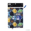 Yoobi Star Wars Single Zip Binder Case Gray Star Wars Graphic Patches - 3 of 4