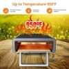 12-Inch Portable Outdoor Gas Pizza Oven - 950¡ãF High Temperature, 60-Second Cooking, 15-Min Preheat - 4 of 4