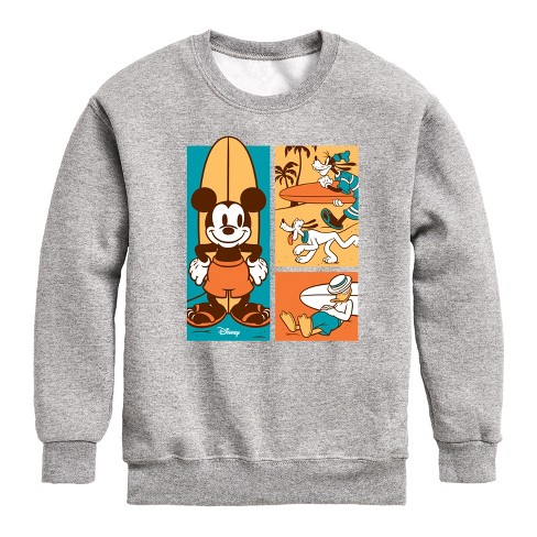 Boys' - Disney - Mickey & Friends Graphic Long Sleeve Fleece Sweatshirt - image 1 of 4