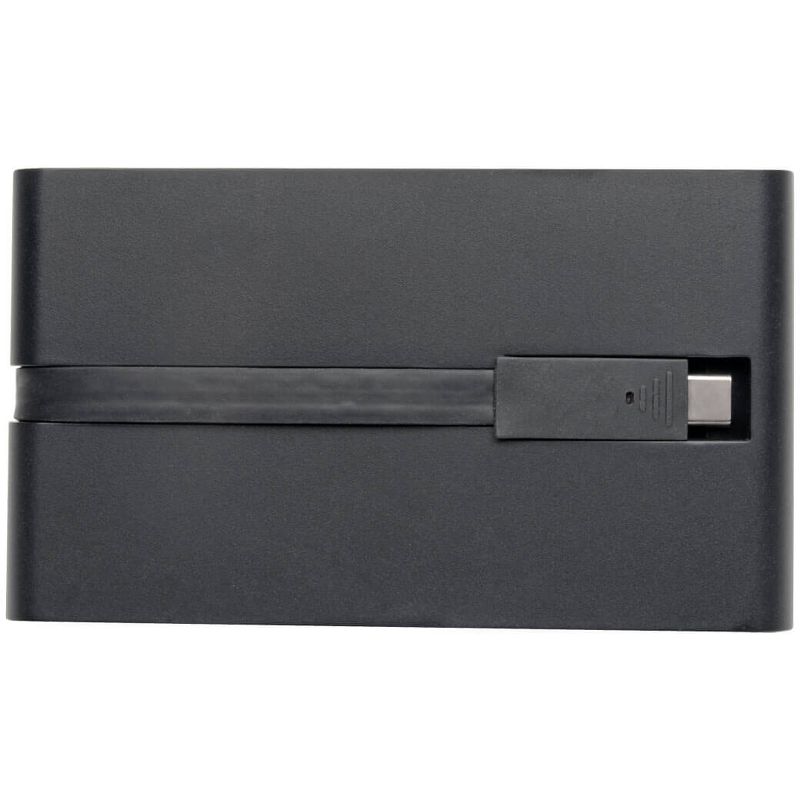 Tripp Lite USB C Docking Station HDMI VGA GbE PD Charging USB Hub 4K Black, USB-C, USB Type-C - for Notebook/Tablet PC/Desktop PC/Smartphone - 100 W, 4 of 7