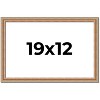 PosterPalooza | Deco Brown Picture Frame - UV Acrylic, Backing Board, Hanging Hardware Included - 2 of 4