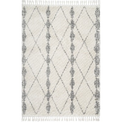 Nuloom Selah Geometric Shag Indoor Area Rug