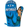 Secretly A Mermaid Oven Mitt Funny Sea Ocean Princess Novelty Kitchen Glove - Crazy Dog Bakeware - 2 of 4