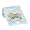 Bedtime Originals Disney Baby Starlight Pooh Blue/White Soft Fleece Baby Blanket - 3 of 4