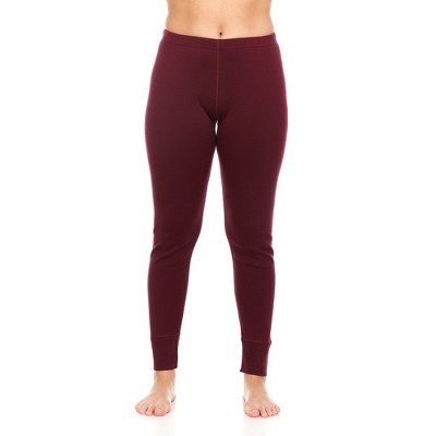 Minus33 Merino Wool Expedition - Kenai Women's Bottom 100% Merino Wool  Burgundy XL