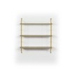 FONTOI 3 Tier Floating Storage Shelves Wall Mounted, Hanging Shelf for Books and Collectibles, Oak, 24"*27"*6" - 4 of 4