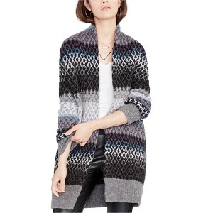 Rachel Roy Womens Ombre Diamond Cardigan Sweater - 1 of 1
