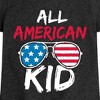 Girls' - Instant Message - All American Kid Fitted Short Sleeve Graphic T-Shirt - 2 of 4