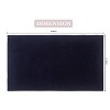 Home Weavers Luxury Collection 100% Cotton Tufted Bathroom Rug, Non-Slip Latex Bath Rug - 3 of 4