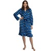 Harry Potter Juniors' Striped Hooded Plush Fleece Robe Pajama - 2 of 4