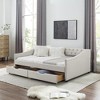 (80.5''x55.5''x27.5'')Full Size Daybed with Drawers Upholstered Tufted Sofa Bed"Grey+ Polyester" - image 2 of 4