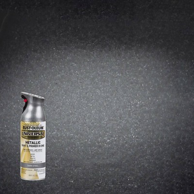 Rustoleum metallic black deals spray paint