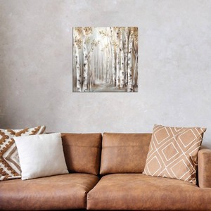 iCanvas Sunset Birch Forest III by Eva Watts Canvas Print Wall Art - 1 of 3