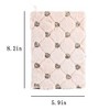 Paaaawaters Sequined plush notebook A5 diary can be used for study and office, suitable for gifts for girls, cute princess style - 3 of 4