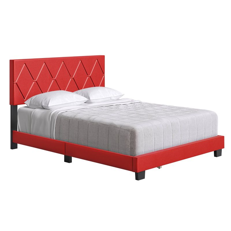 Darcy Diamond Stitched Upholstered Bed - Eco Dream, 6 of 11