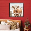 Stupell Industries Cattle at Snowy Fence Framed Giclee Art - 3 of 4
