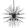 Elegant Lighting Ryland 1-Light Chrome Pendant with Frosted White Glass Cylinder - 3 of 4