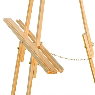 Natural Pine Wood Adjustable Display Easel
