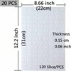 20 Sets Blank Sublimation A4 Jigsaw Puzzles, 120 Pieces DIY Heat Press Transfer Crafts Wholesale Puzzles - 2 of 4