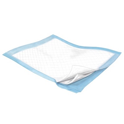Cardinal Health Wings Plus Disposable Underpad Heavy Absorbency Fluff / Polymer 23X36" 7194 5 pads