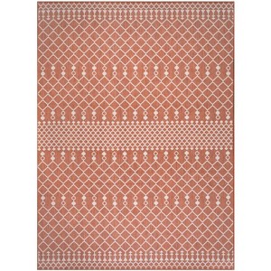 Nourison Positano Moroccan Trellis Flatweave Outdoor Rug - 1 of 4