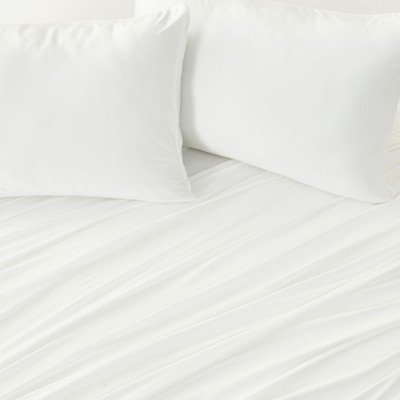 Alpine White Queen Ultra Soft Microfiber Sheet Set