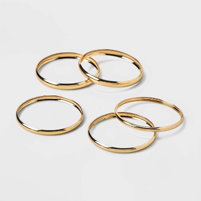 Bangle Bracelet 10pc - A New Day™ Gold : Target