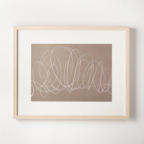 30" X Scribble Art Print - Threshold™ With Mcgee : Target