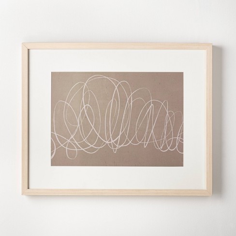 30 X 24 Scribble Art Print Threshold Designed With Studio Mcgee Target