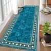 Machine Washable Area Rug Modern Carpet Non-Slip Rug - 3 of 4