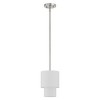 Livex Lighting Claremont 1 - Light Pendant in  Brushed Nickel - 2 of 4