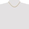Black Bow Jewelry 3mm, 14k Yellow Gold, D/C Quadruple Rope Chain Necklace - 2 of 4