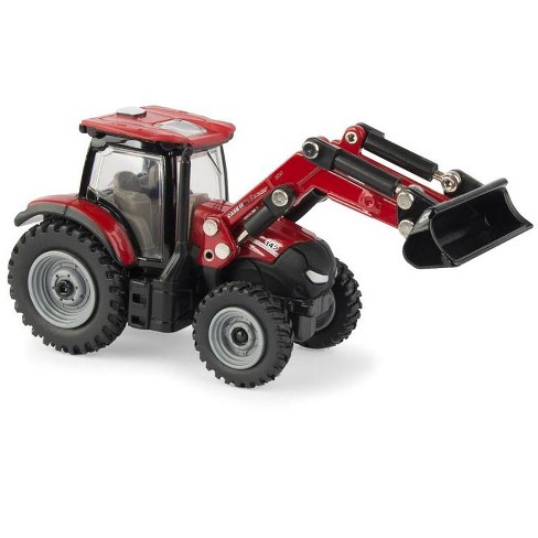 1/64 SCALE ERTL CASE IH MAXXUM 145 TRACTOR WITH LOADER NEW IN PACKAGE 