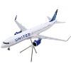 Airbus A321neo Commercial Aircraft "United Airlines" N44501 White w/Blue "Gemini 200" 1/200 Diecast Model Airplane by GeminiJets - 2 of 4