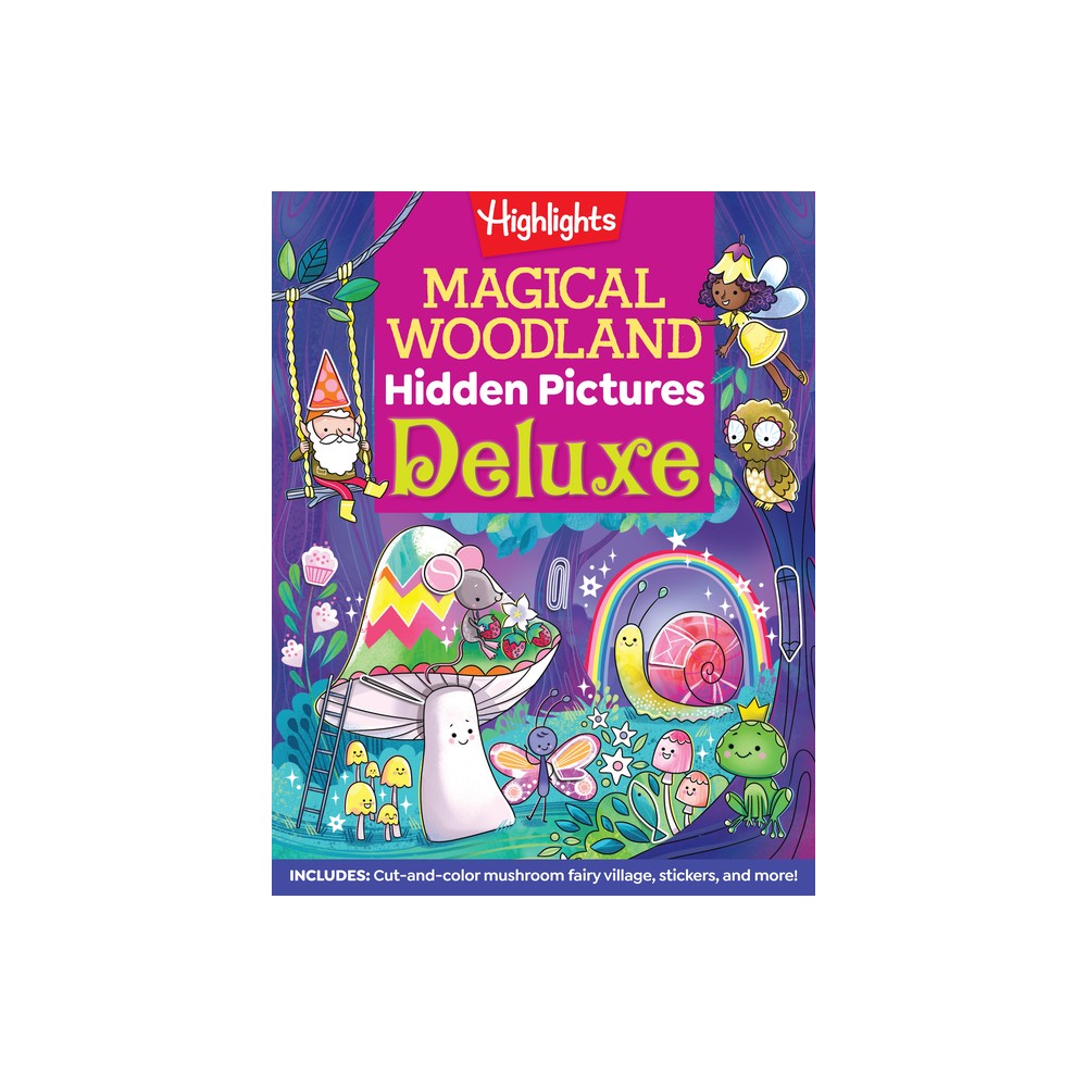 Magical Woodland Hidden Pictures Deluxe - (Highlights Hidden Pictures) (Paperback)