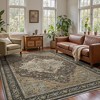 Abynow Medallion Faded Persian Indoor Area Rug - 4 of 4