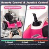 JOYRACER 24V Ride-On Bumper Car w/ Remote, 2×100W for Kids Ages 3–10, 3 Speeds, 360° Spin, High/Low Speed, EVA Tires, Horn/Bluetooth/Music/MP3 - 4 of 4