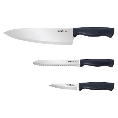 Farberware 3 Piece Chef Knife Set : Target