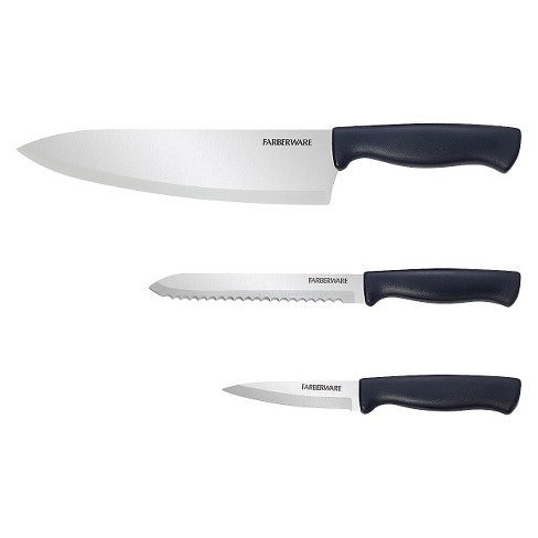 Ninja Foodi Neverdull System Essential 3pc Chef Utility And Paring Knife Set  - K12003 : Target