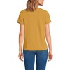 Lands' End Women's Short Sleeve Lightweight Jersey Gathered Shoulder T-Shirt - 2 of 4