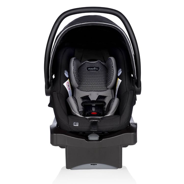 Evenflo LiteMax DLX Infant Car Seat Freeflow - Olympus: LATCH Compatible, No-Rethread Harness, Machine Washable Seat Pad, 2 of 20