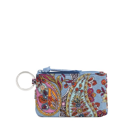 Vera Bradley Women's Cotton Rfid Petite Zip-around Wallet : Target